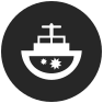 icon clean boat